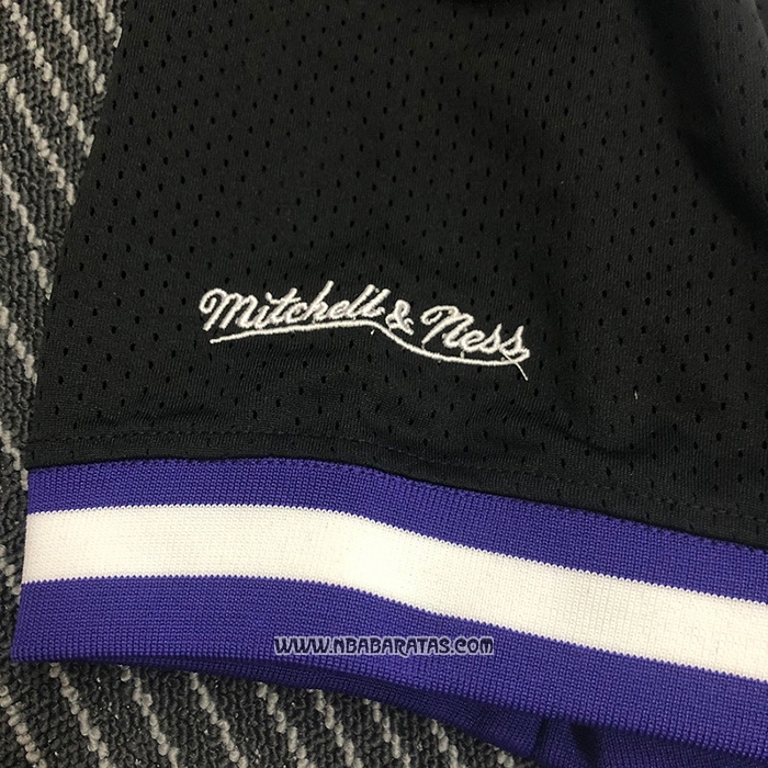 Camiseta Manga Corta Sacramento Kings Jason Williams #55 Negro
